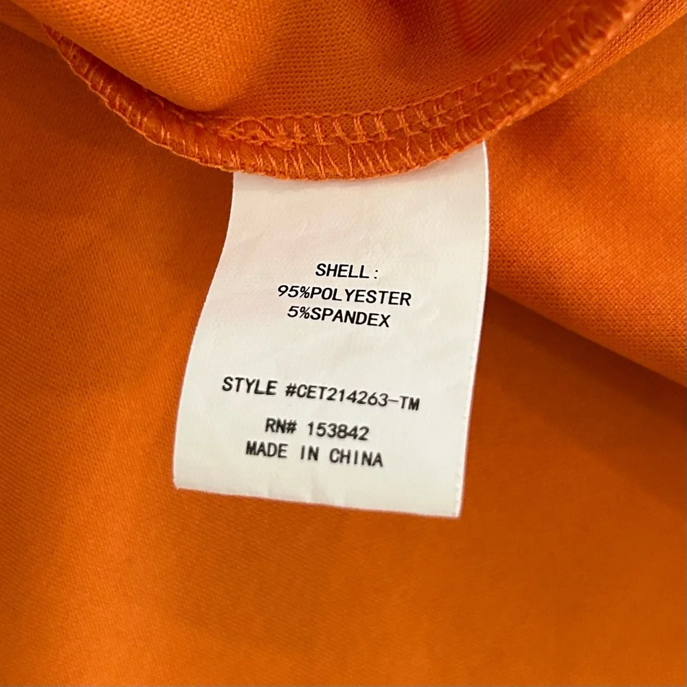 Melloday Button-Detail Mock Neck Top - Picture 6 of 8